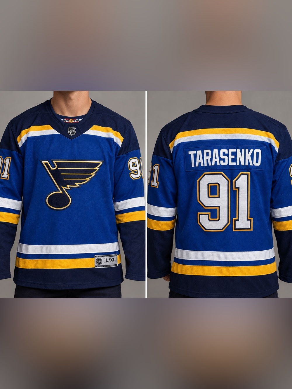Official NHL St Louis Blues Vladimir Tarasenko Jersey Youth L/XL
